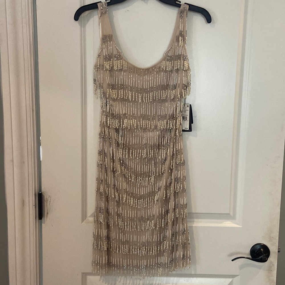 Adrianna Papell NWT sequin mini dress